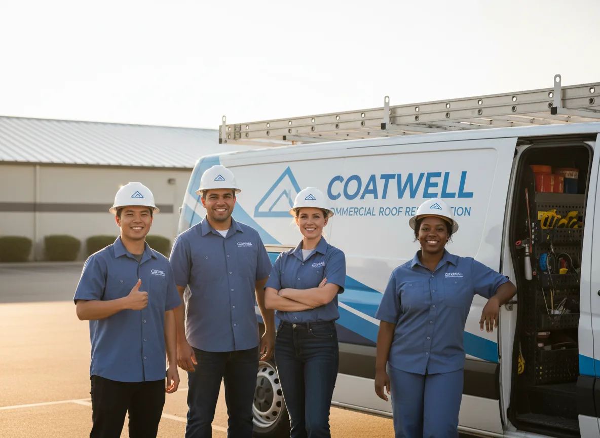 Commercial roof coating company in Islandia, NY